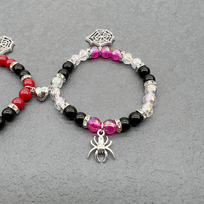 Matching magnet Spider Bracelets