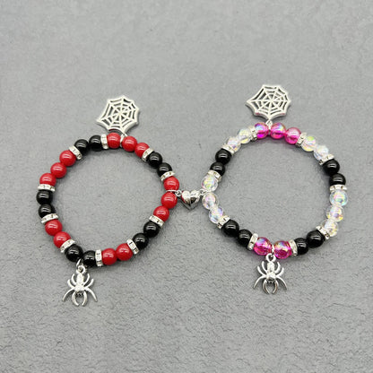 Matching magnet Spider Bracelets