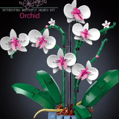 Orchid Flower Building Blocks